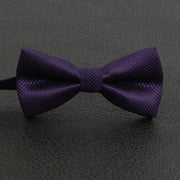 KIDS Plain Boys Pre-Tied Bow Tie – Classic Fancy Dress  for Weddings & Parties