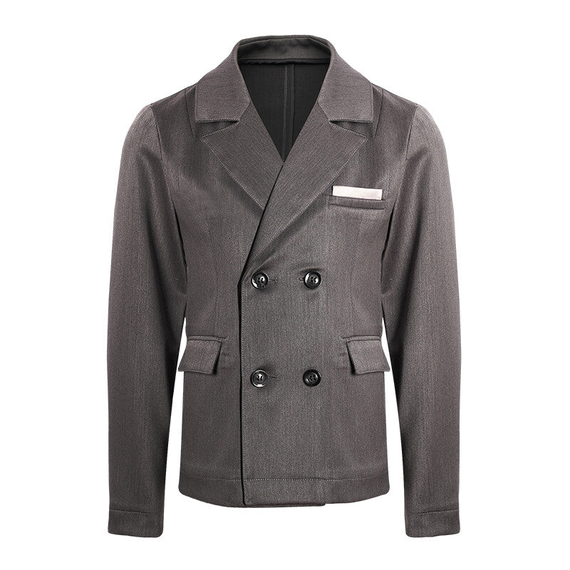 Boy Formal Blazer Smart Suit Kids Junior Senior School Jacket3-4-5-6-7-8-9-10-12