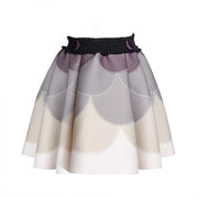 Girls Versatile Scuba Knit Skirt party wear Stylish Patterns 3–12 Ys XMAS gift