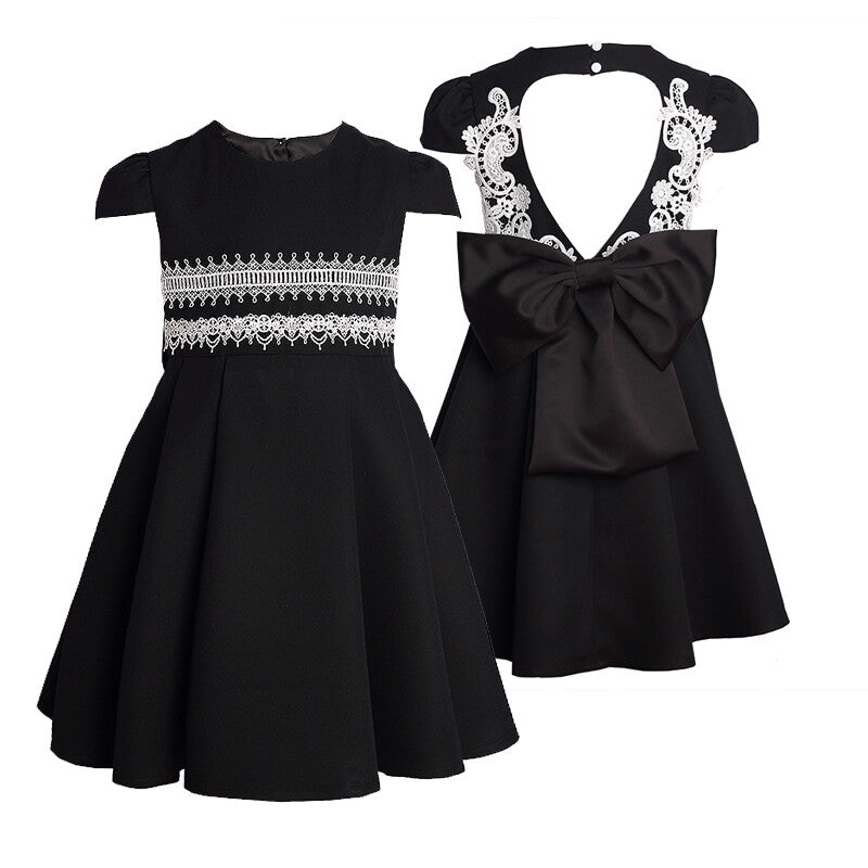 Girls Pink Princess birthday Party Dress – Flower Girl Style, Ages 3–9 Years