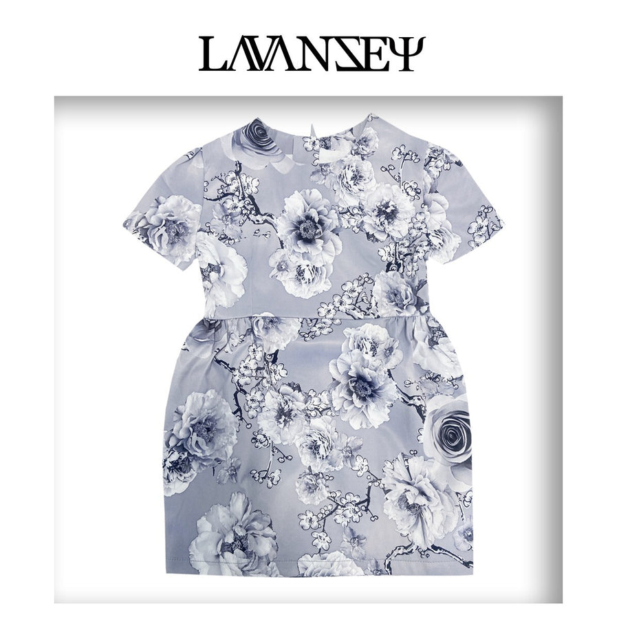 Girls Elegant Floral Party Dress 1-10Y Premium Cotton Lined Gown beautiful gifts