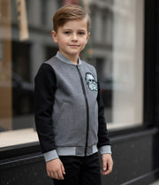 Boys Cotton Jacket Autumn Coat Stylish Casual Outerwear for Kids 3-7 Y Toddler