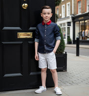 Boys Long Sleeve Cotton Shirt  Casual & Comfortable Top for Kids Ages 6–12Y gift