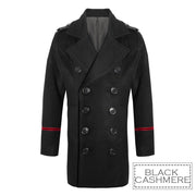 Boys Military Style Woolen Jacket  Smart 2025 winter Casual Cashmere Coat 3-9Y