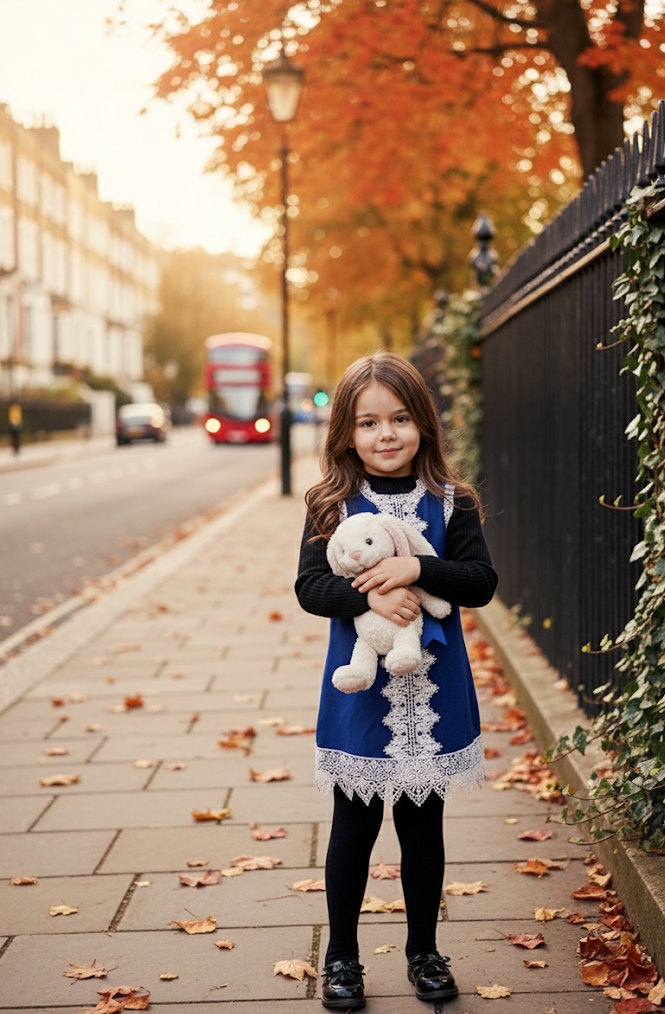 Girls Sleeveless Woolen winter Party Dress 3-7Y Baby Doll Princess 2025 vintage