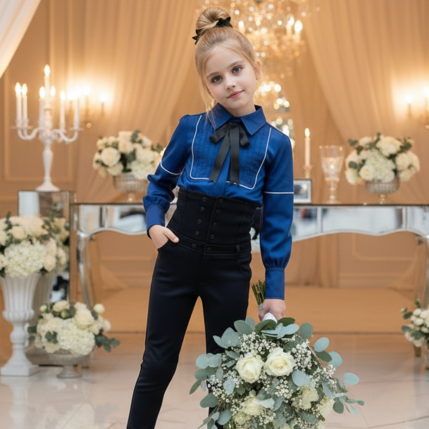 Kids High Waist Denim Jeggings (4–14 Years) | Stretch Skinny Jeans for Everyday & Smart Outfit