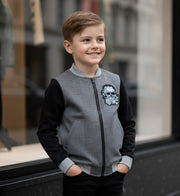 Boys Cotton Jacket Autumn Coat Stylish Casual Outerwear for Kids 3-7 Y Toddler