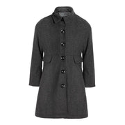 Girls Vintage Wool Winter Coat autumn 3-4-5-6-7-8-9Y  Thick Warm Long Overcoat