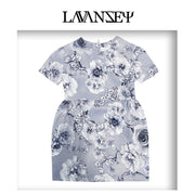 Girls Elegant Floral Party Dress 1-10Y Premium Cotton Lined Gown beautiful gifts