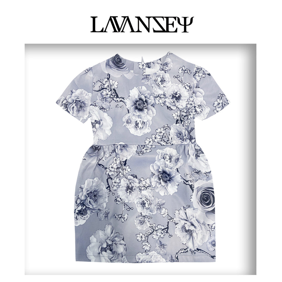 Girls Elegant Floral Party Dress 1-10Y Premium Cotton Lined Gown beautiful gifts