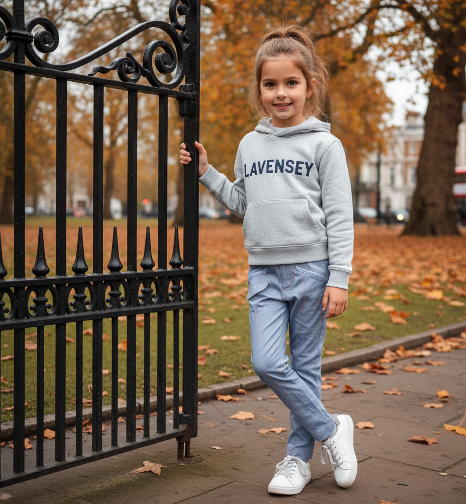 Girls Stretchy Denim Jeans Light Blue Skinny Fit Soft Casual Pants for Kids 4–9Y