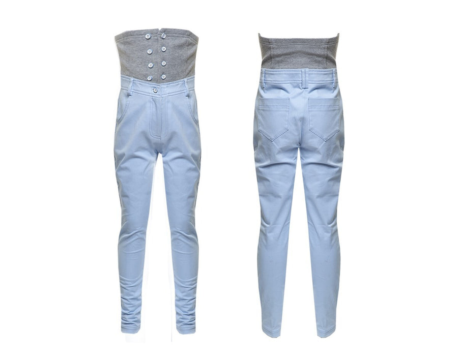 Kids High Waist Jeans Skinny Fit Denim Leggings trouseres Stretchy cotton 4–14 Y