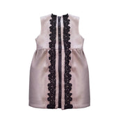 Girls Woolen Vest  Dress  Baby Doll Mini Dress Runs Small Pls Order 1–2 Sizes Up