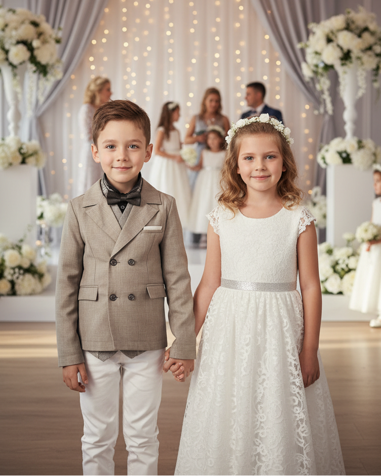 Boys Formal Blazer – Smart School Uniform & Page Boy Suit Jacket for Wedding, Events & Occasions (Ages 3–12)