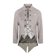 Boys Slim Fit Tuxedo Blazer 4-7Y  Jacquard Satin Jacket Xmas birtday party wear