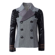 Boys Vintage Lace casual Blazer 4-14Y Junior Smart Uniform Jacket kids teenagers