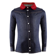 Boys Long Sleeve Cotton Shirt  Casual & Comfortable Top for Kids Ages 6–12Y gift