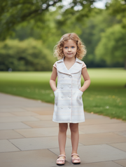 Girls' Dresses 4-10Y for party wedding holiday Short Sleeve beautiful design