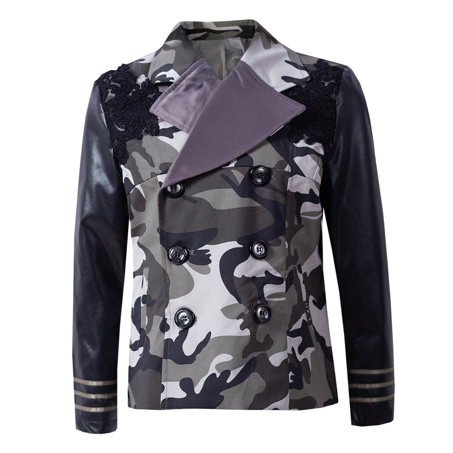 Boys Vintage Lace casual Blazer 4-14Y Junior Smart Uniform Jacket kids teenagers