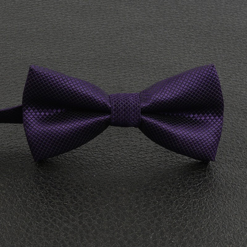 KIDS Plain Boys Pre-Tied Bow Tie – Classic Fancy Dress  for Weddings & Parties