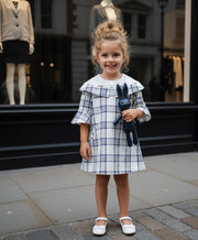 Girls Princess Party Dress 1-9Y Elegant floral Printed Toddlers removeble sleeve