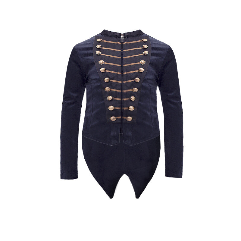 Boy's Embroidered Satin Tuxedo Blazer  4-14Y Slim Fit festival party Jacket kids