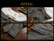 Vintage Wool Coat Dress for Girls (4–7 Years) | Elegant Flower Girl & Winter Occasion Dress