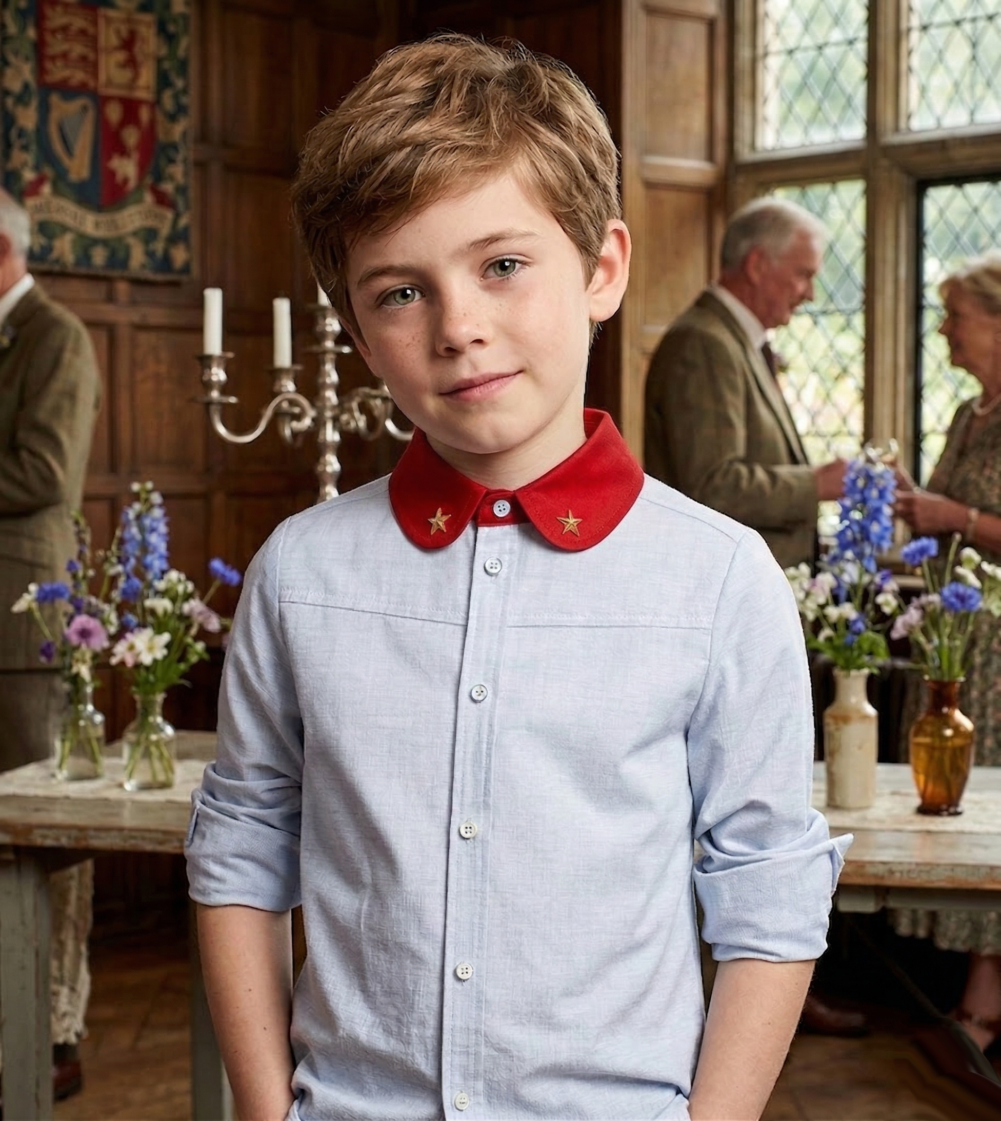 Boys Cotton Long Sleeve Shirt (6–12 Years) | Casual, School & Smart Everyday Shirt