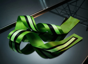 Emerald Green Satin Ribbon Styling Set - A Bold Yet Elegant Detail for Styling, Gifts & Modern Moments