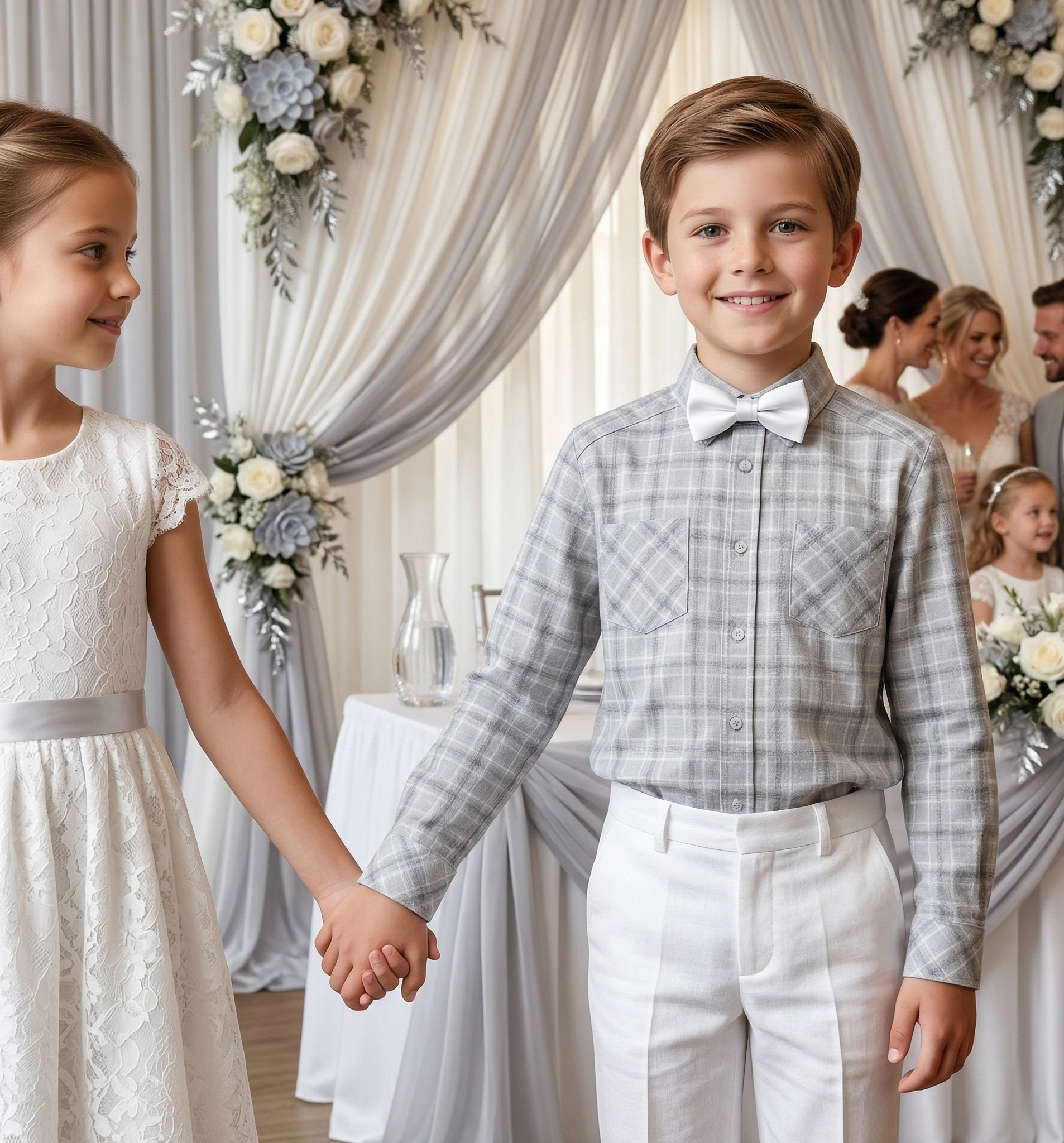 Boys Plaid Flannel Shirt (3–12 Years) | Cotton Check Long Sleeve Casual Top