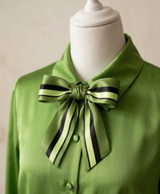 Emerald Green Satin Ribbon Styling Set - A Bold Yet Elegant Detail for Styling, Gifts & Modern Moments