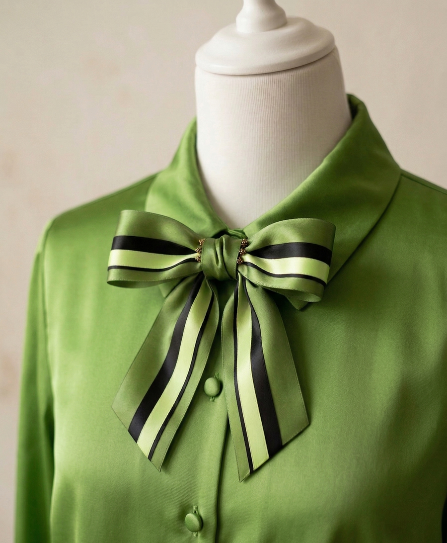 Emerald Green Satin Ribbon Styling Set - A Bold Yet Elegant Detail for Styling, Gifts & Modern Moments