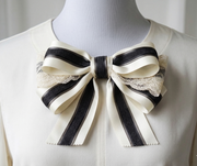 Ivory & Charcoal Satin Ribbon Styling Set-Effortless Elegance for Weddings, Gifts & Everyday Moments