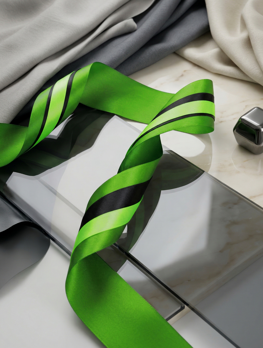Emerald Green Satin Ribbon Styling Set - A Bold Yet Elegant Detail for Styling, Gifts & Modern Moments