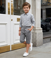 Boys Plaid Flannel Shirt (3–12 Years) | Cotton Check Long Sleeve Casual Top