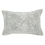 Luxury Wool Cushion Cover - Wabi-Sabi Geometric Design for Elegant Living Spaces