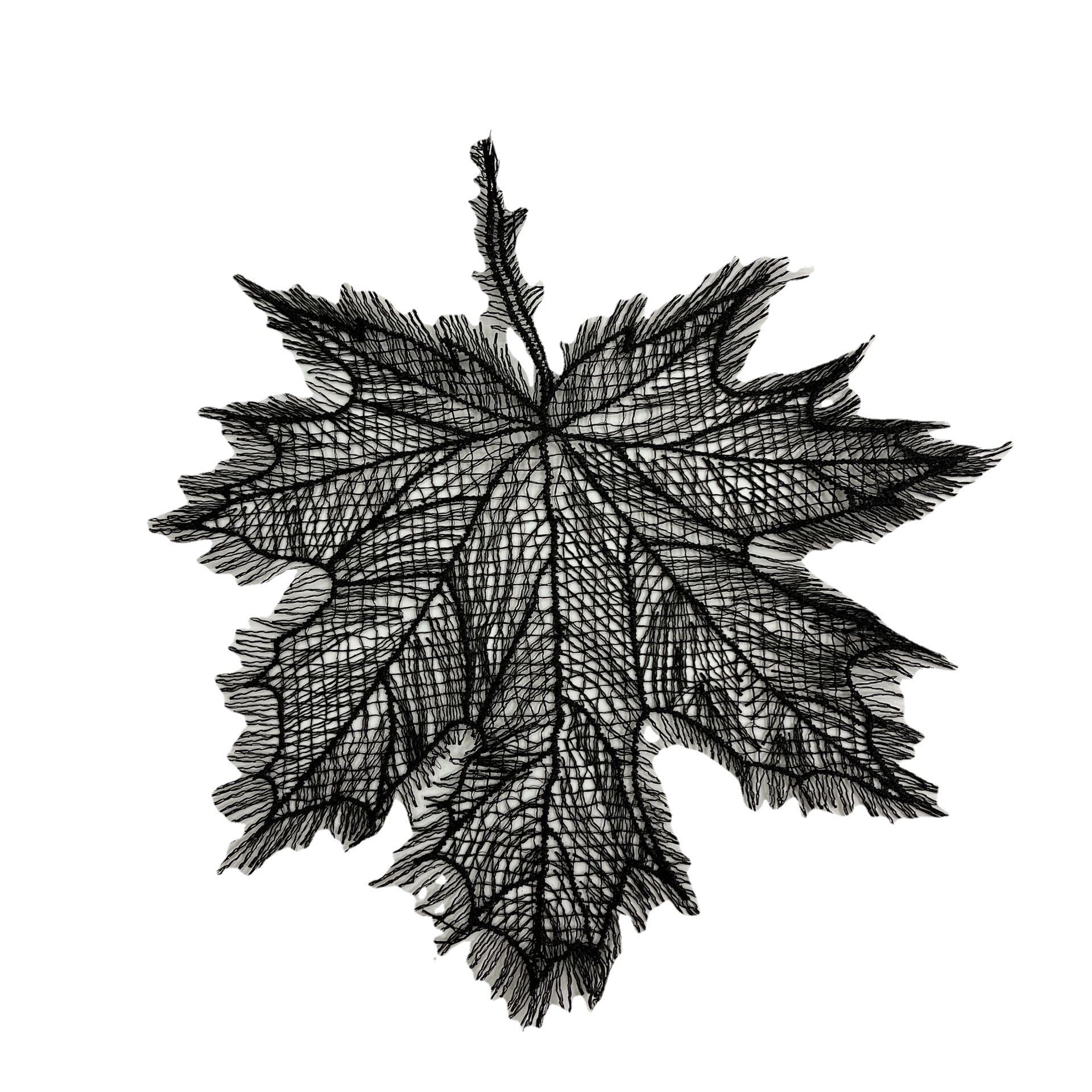 Maple leaf, lace hollow cloth patch headdress wedding accessories wedding decoration handmade DIY material clothing accessories