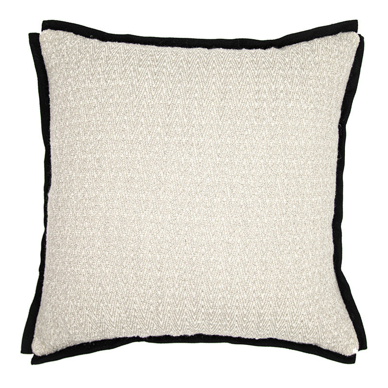 Luxury Wool Cushion Cover - Wabi-Sabi Geometric Design for Elegant Living Spaces