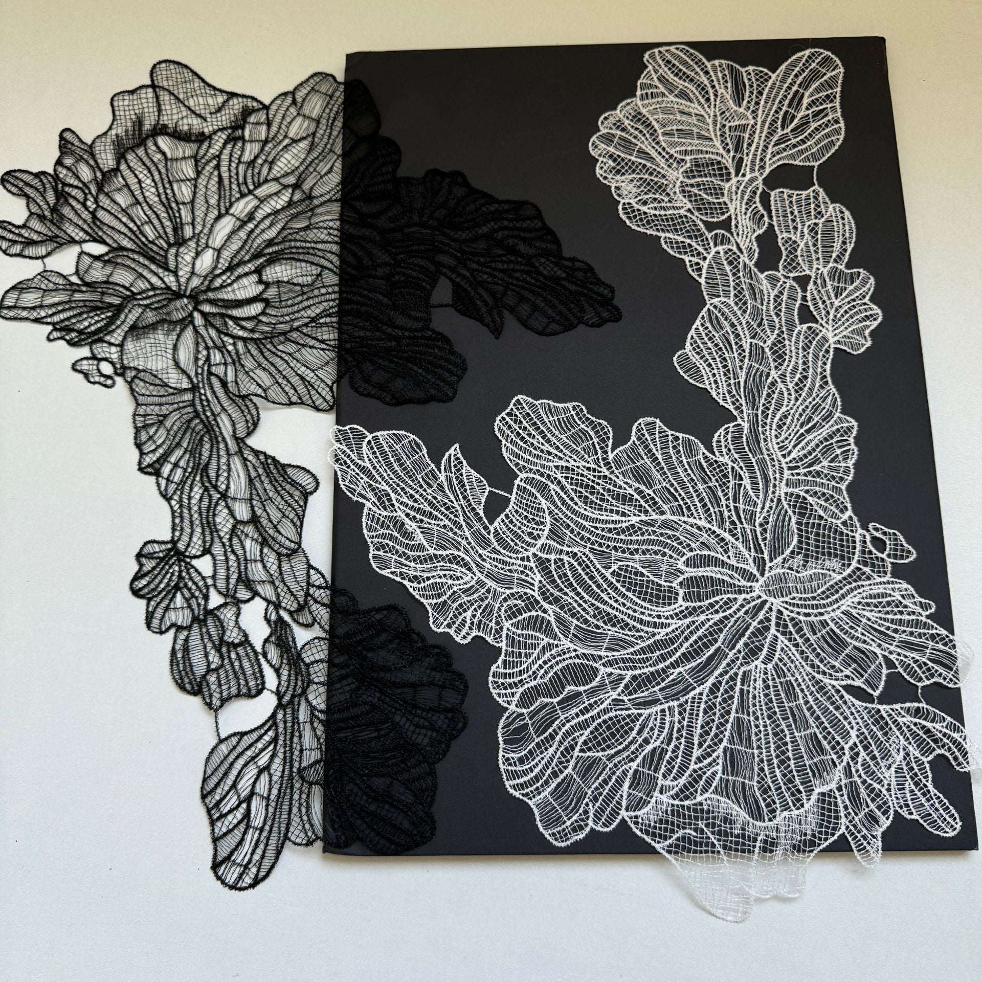 Women's wedding dress clothing embroidery water-soluble flower DIY decorative accessories, new accessories R110