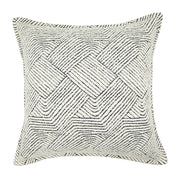 Luxury Wool Cushion Cover - Wabi-Sabi Geometric Design for Elegant Living Spaces