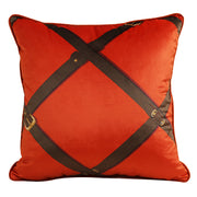 Luxury Velvet Cushion Cover - Modern Printed Design for Elegant Interiors