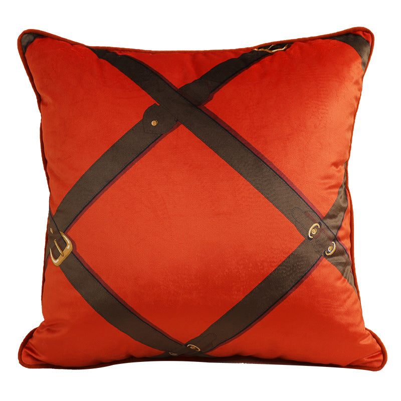 Luxury Velvet Cushion Cover - Modern Printed Design for Elegant Interiors