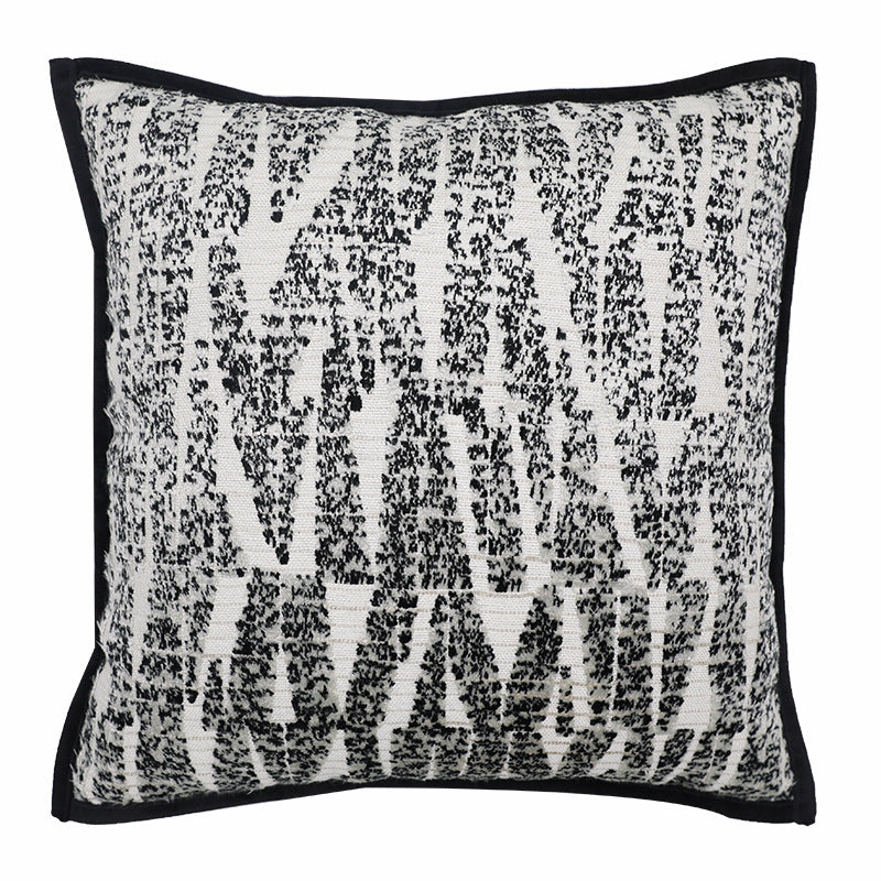 Luxury Wool Cushion Cover - Wabi-Sabi Geometric Design for Elegant Living Spaces