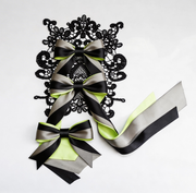 Elegant Lace & Satin Ribbon DIY Set – Romantic Accessory for Wedding & Occasion Styling