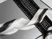 Ivory & Charcoal Satin Ribbon Styling Set-Effortless Elegance for Weddings, Gifts & Everyday Moments
