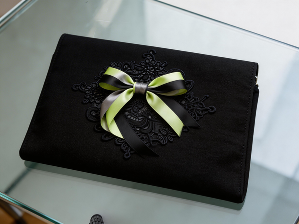 Lace & Ribbon Composition