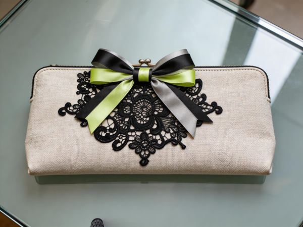 Lace & Ribbon Composition