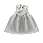 Vintage Flower Girl Dress for Baby Girl – Wool Blend A-Line Sleeveless Dress for Wedding, Autumn & Winter (Ages 2–4)