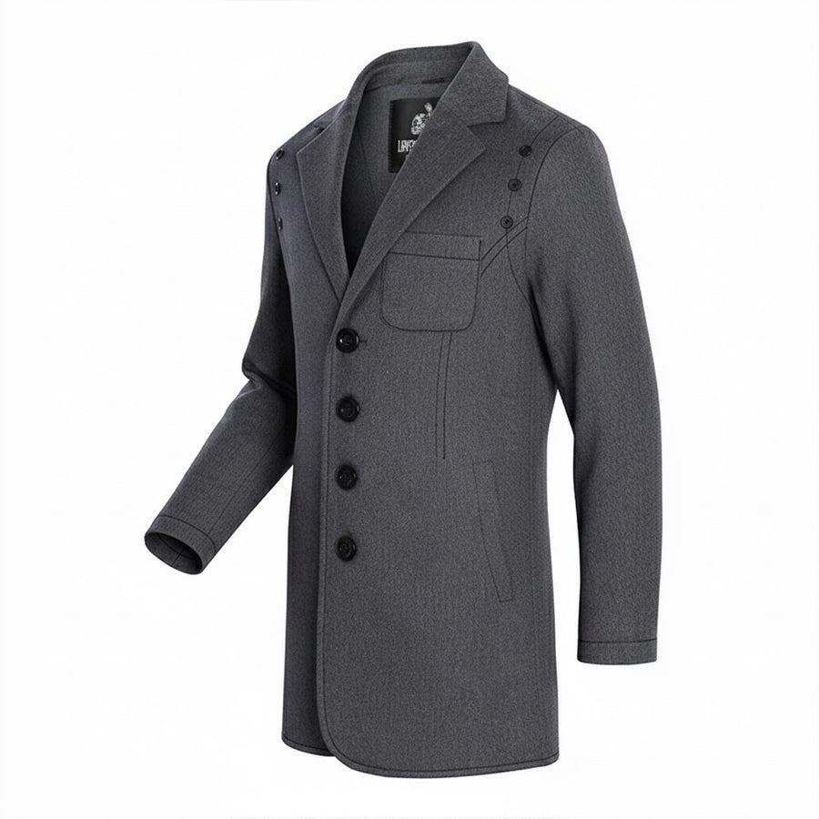 Boys Dark Grey School Blazer – Formal Uniform Jacket Long Sleeve Smart Fit for School, Events & Occasions (Ages 3–12)